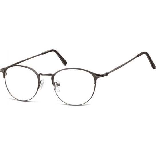 Lenonki okrągłe Okulary oprawki optyczne 933G czarne